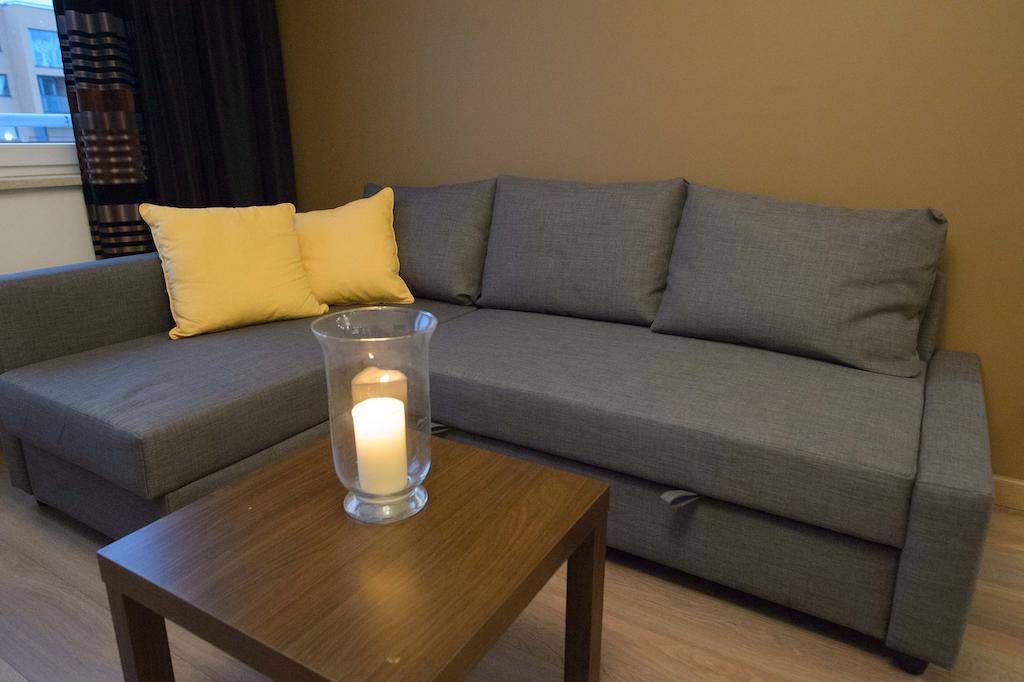 غدانسك Apartamenty Karawela - Marina Primore Widok Na Morze الغرفة الصورة