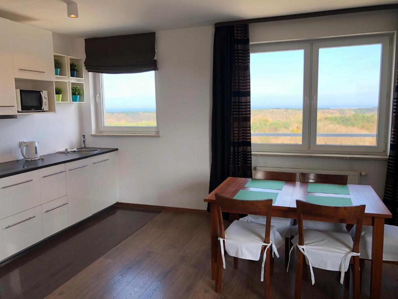 غدانسك Apartamenty Karawela - Marina Primore Widok Na Morze المظهر الخارجي الصورة